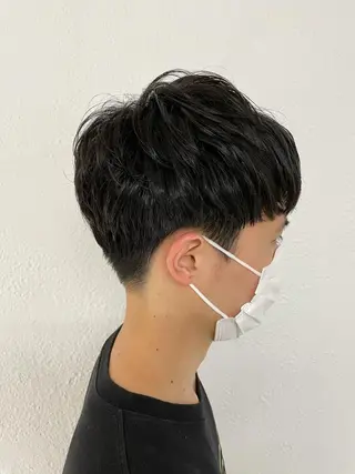 ショート パーマ メンズ 【東北メンズヘア1 位受賞🥇】本間祐太のヘアスタイル