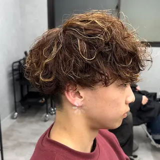 メンズ 🎖️似合わせメンズ パーマ🎖️カネキのヘアスタイル