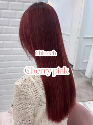 ロング カラー ガーリーカラー🩷 ユウ🍓💞のヘアスタイル