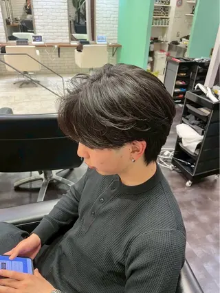 ショート メンズ 0円メンズカット 🫧大森明🫧のヘアスタイル