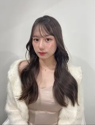 カラー AO所属・RISAKO 艶髪モテヘア🎀府中のヘアスタイル