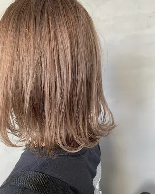 ミディアム カラー amy.所属・メンズカットパーマ/ ブリーチ高柳将太のヘアスタイル