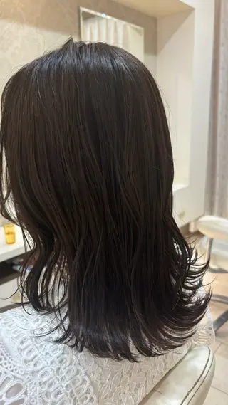 ミディアム カラー SｰTAGE 日根野店所属・星 🌟のヘアスタイル