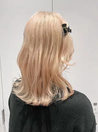 ロング カラー iLi🫧kim ryongna🦋のヘアスタイル