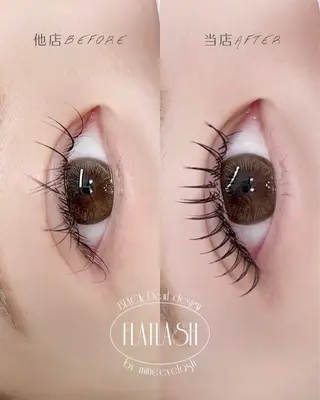 マツエク・マツパ mine eyelash所属・mine eyelashのマツエク・マツパデザイン