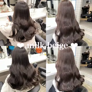 ロング カラー 🍑透明感color 🍑MOMOKA🍑のヘアスタイル