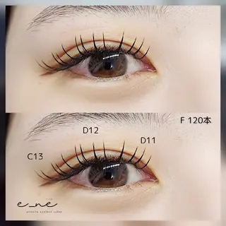 マツエク・マツパ mina eyelashのマツエク・マツパデザイン