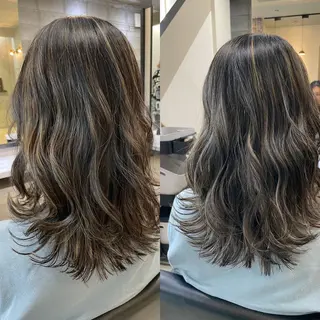 ロング 加藤 泰輔のヘアスタイル