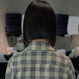 ショート ボブ/ショートボブ/ 岡山駅/別曽遥也のヘアスタイル