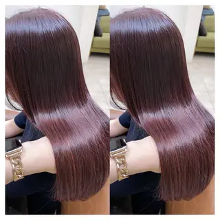 ロング カラー 村山 茉衣のヘアスタイル