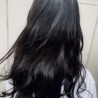 ロング カラー メンズ 🌿earth亀有店 【緑髪のノブ】🌿のヘアスタイル