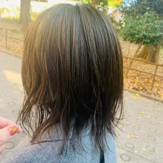 ミディアム ショート🌼パーマ 本間正子のヘアスタイル