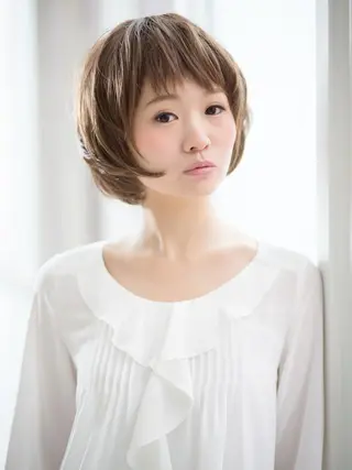 ショート カラー ✨hair make flencia✂️✨のヘアスタイル