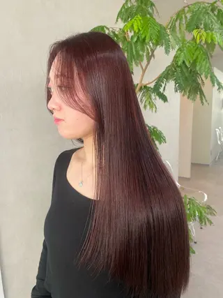 ロング カラー パーマ ADORE所属・🌼似合わせカラー / Misaki🌼のヘアスタイル