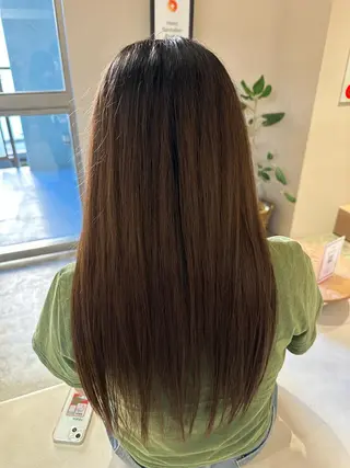 ロング 飯島 美海のヘアスタイル