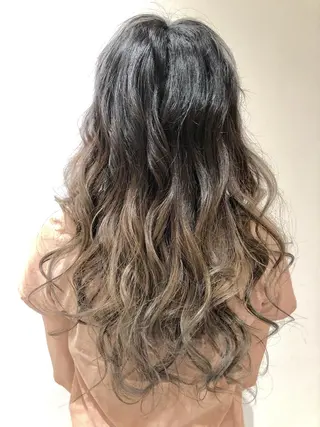 ロング カラー RUBEUS【ルベウス】所属・✨艶々カラー🎨 杉本賢人のヘアスタイル