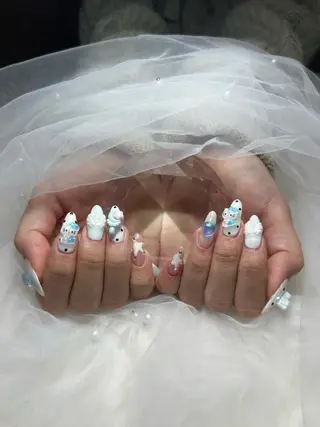 ネイル 井尻 紗菜のネイルデザイン