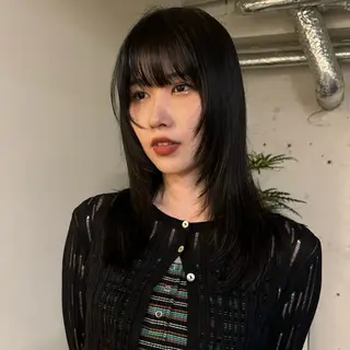 ロング カラー tricca daikanyama所属・hinako 🍒のヘアスタイル