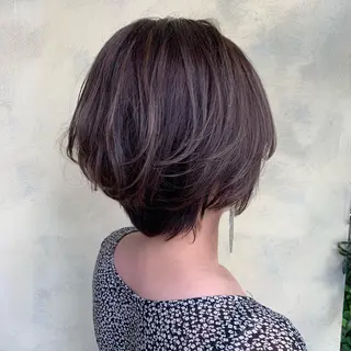 ショート AMI ウルフパーマ/メンズのヘアスタイル