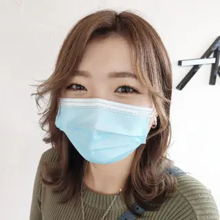 セミロング カラー ヘアアレンジ Add9 柳田健登のヘアスタイル