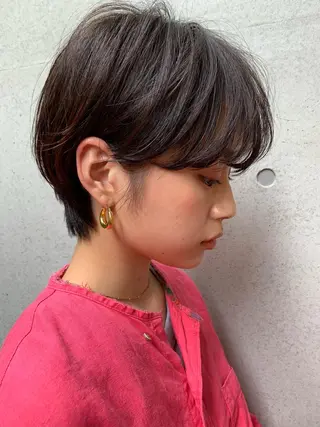 ショート 韓国風ヘア🐰 長谷川のヘアスタイル