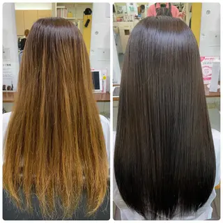 ロング カラー 【髪質改善】に特化 オリーブオイルクラブのヘアスタイル
