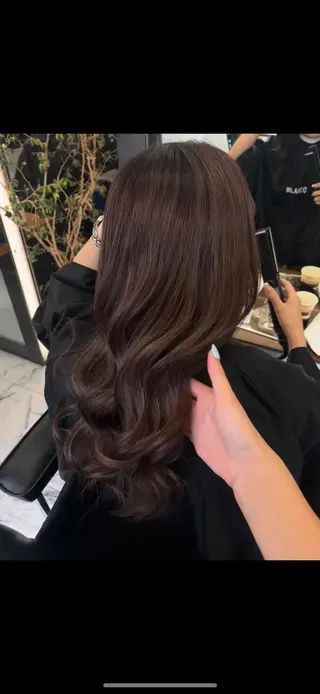 カラー ﾚｲﾔｰ🎶似合わせ パーマ🎀ナナコのヘアスタイル