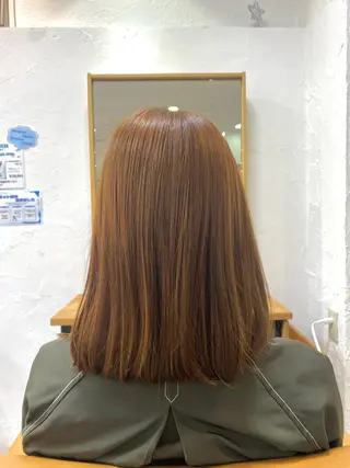 ミディアム 福原 未来のヘアスタイル