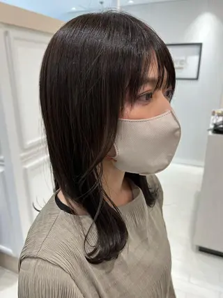ミディアム 顔タイプヘアデザイン マイスター®︎のヘアスタイル