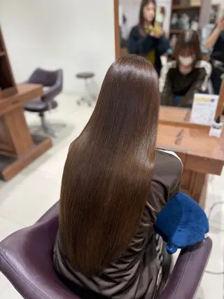 ロング カラー ハピネス西大寺店所属・和田 芹香のヘアスタイル