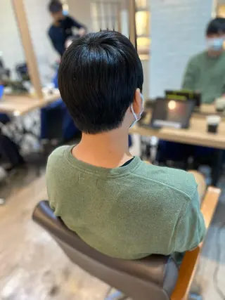 ショート メンズ ヨシダ フミノリのヘアスタイル