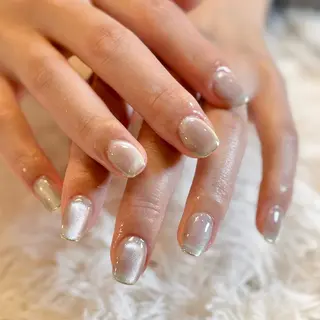 ネイル Lelole 🫧マグネット🫧のネイルデザイン