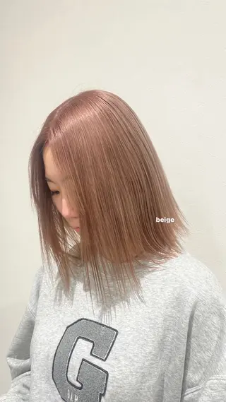 カラー 服部 沙弥佳のヘアスタイル