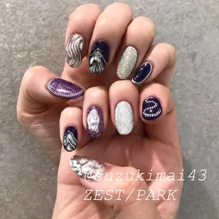 ネイル 【似合わせ提案】鈴木 舞のネイルデザイン