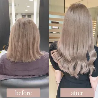 ロング カラー エクステ　ユノキ リョウタのヘアスタイル