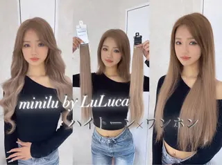 ロング カラー ヘアアレンジ minilu  by   LuLuca所属・高谷 凜のヘアスタイル