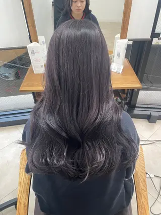 ロング コトネ🫧 韓国風レイヤーカットのヘアスタイル