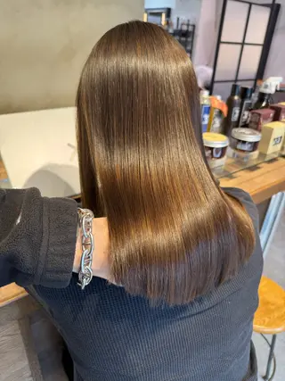 ミディアム カラー ［パサつき改善］＊ 髪質改善ケアサロン＊のヘアスタイル