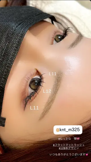 マツエク・マツパ GO TODAY SHAiRE SALON 名古屋パルコ店所属・しみず さきのマツエク・マツパデザイン