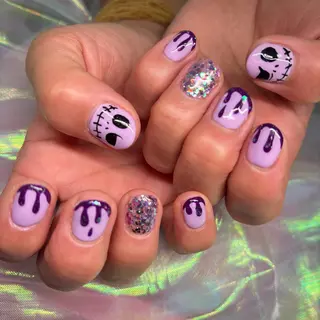 ネイル RE💟N.NAIL ラテン系お姉さんのネイルデザイン