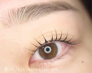 マツエク・マツパ eyelash salon soL所属・アイラッシュサロン soL HIKARUのマツエク・マツパデザイン