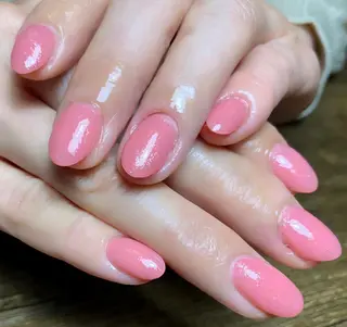 ネイル うる艶♡透明感ネイル Rirashiaのネイルデザイン