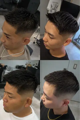 ショート パーマ メンズ INTRO SHIBUYA by Fi-Ne所属・💈メンズフェード 特化DAIYA💈のヘアスタイル