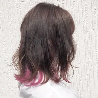 ミディアム カラー 🎀飯野 心咲のヘアスタイル