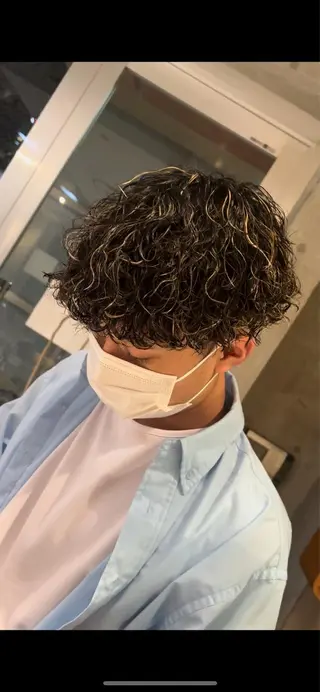 ショート パーマ メンズ メンズスタイル特化 /fifthりっくんのヘアスタイル