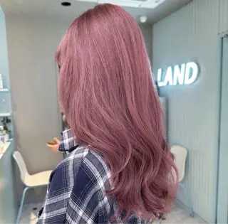 ロング カラー 🎀愛されピンク ラベンダー💜ゆいのヘアスタイル