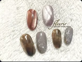 ネイル フルリール 【プライベートサロンのネイルデザイン