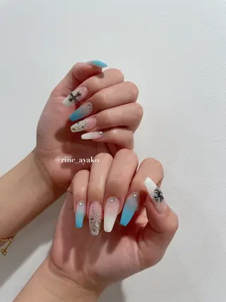 ネイル nail&eyelash Rine所属・Rine 放出 (リネ)のネイルデザイン