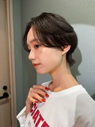 ショート Mon/ショート/パ ーマのヘアスタイル