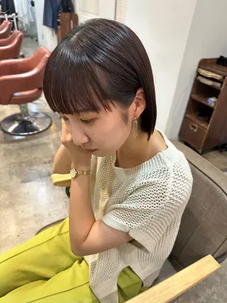 ミディアム ボブ特化美容師 /荒井悠葵のヘアスタイル